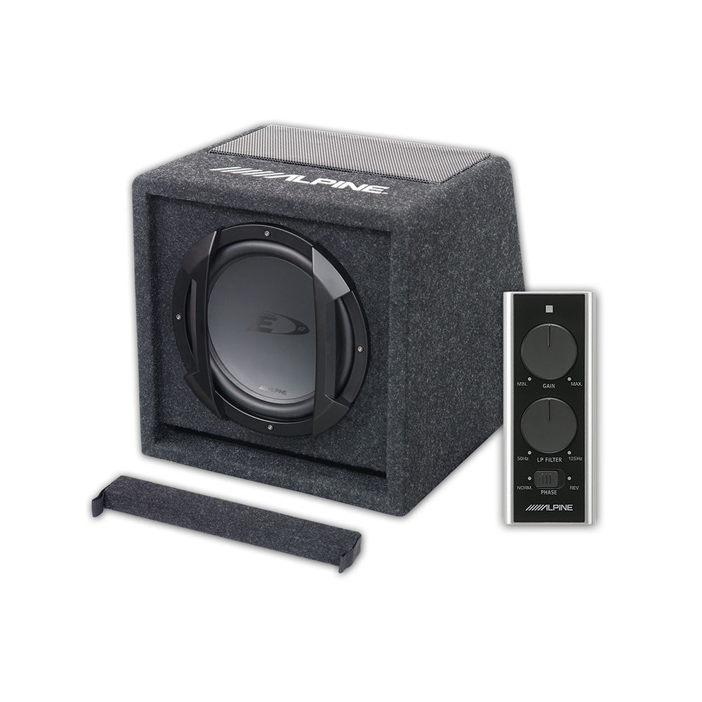 Alpine SWE-815 – Subwoofer Attivo Compatto da 8” (20cm)