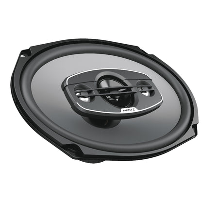 Enceintes coaxiales ovales 4 voies Hertz X 690 6x9" 340W