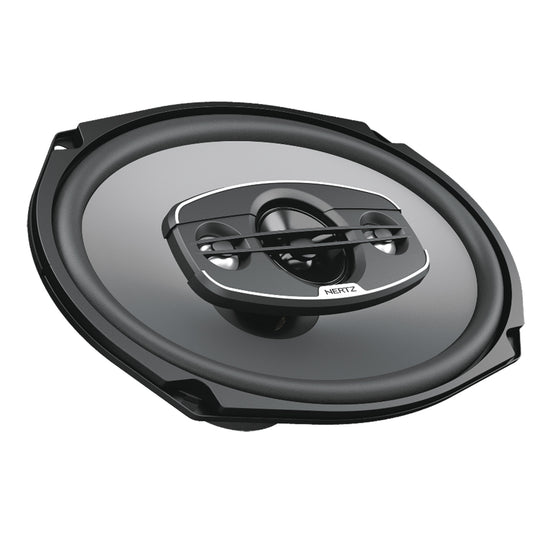 Enceintes coaxiales ovales 4 voies Hertz X 690 6x9" 340W
