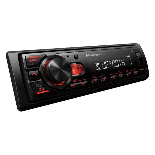 Pioneer MVH-230BT – Autoradio 1-DIN con Bluetooth e USB